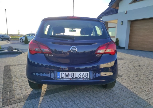 Opel Corsa cena 29700 przebieg: 131000, rok produkcji 2017 z Garwolin małe 211